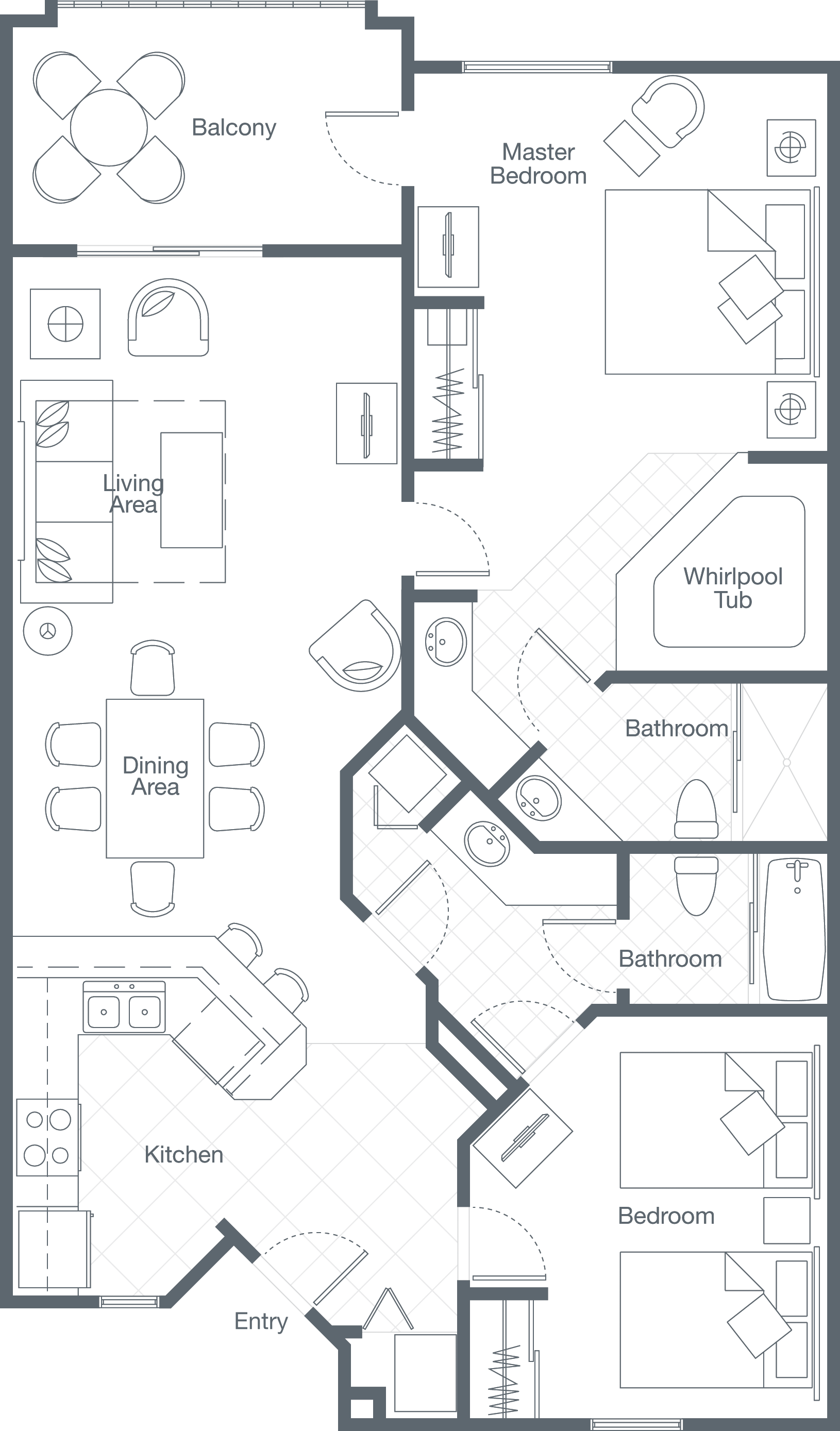 Two Bedroom Villa Sheraton Vistana Resort